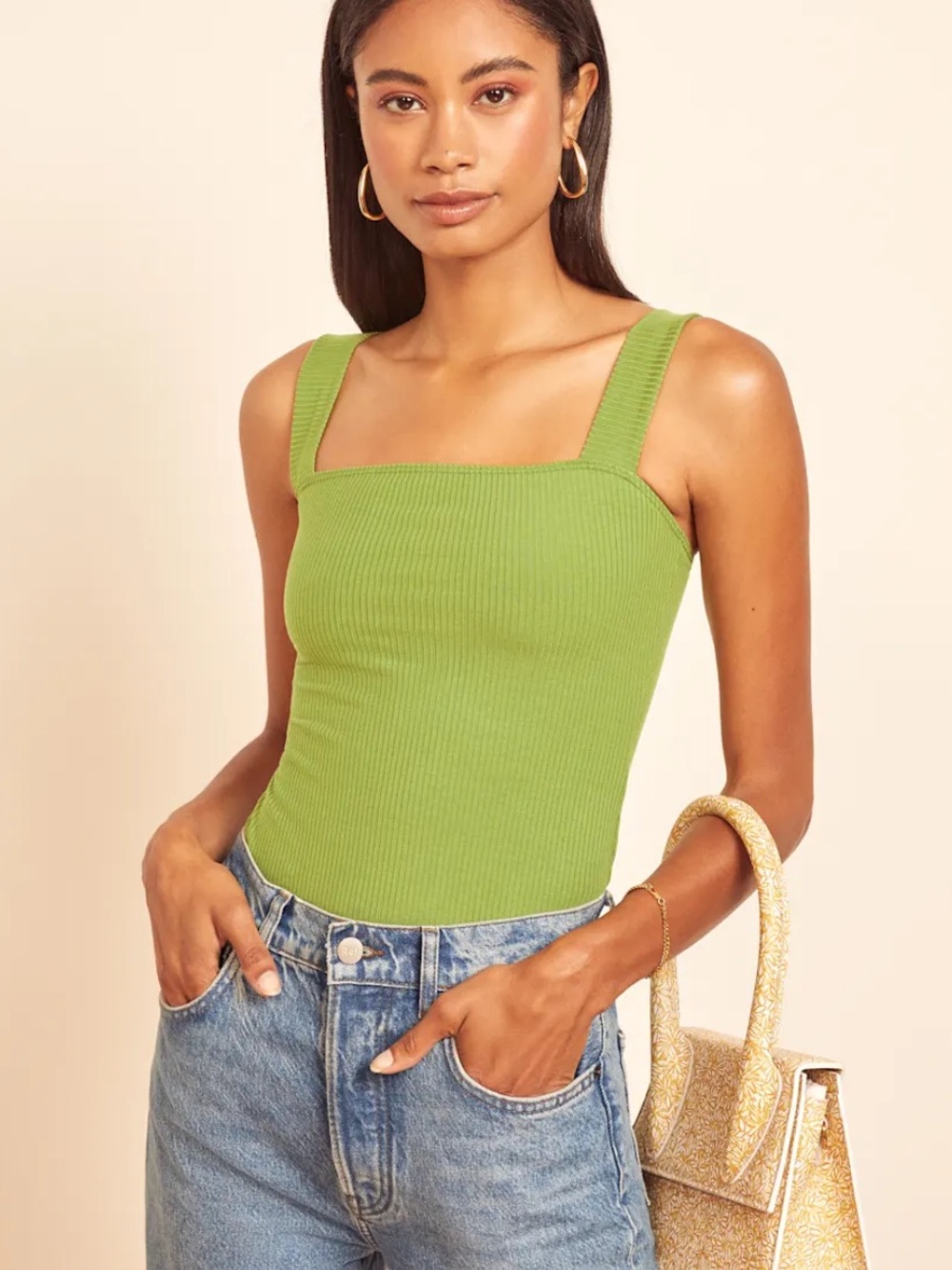 Reformation Canyon Knit Tank Top